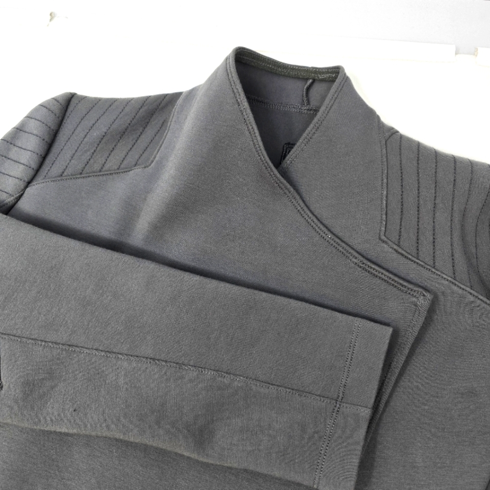 5.11 Tactical Women’s Gray Audrey Cover Up Cross Snap Jacket Cotton Poly Size M.
